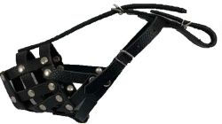 Намордник сітка для дрібних порід чорний Фауна  1