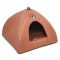 Будиночок для тварин Юрта 0 паянка з ребрами жорсткості 323535 см Коричневий