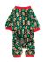 Піжама для собак FuzzYard Jolly Gingerbread & Canes Зелений 7