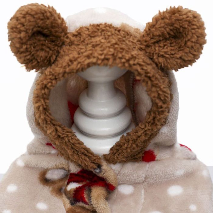 Красуня комбінезон для собак дівчаток махра XS