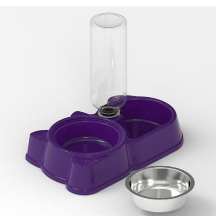 Бар з поїлкою 500 мл і фігурною мискою миска 400 мл