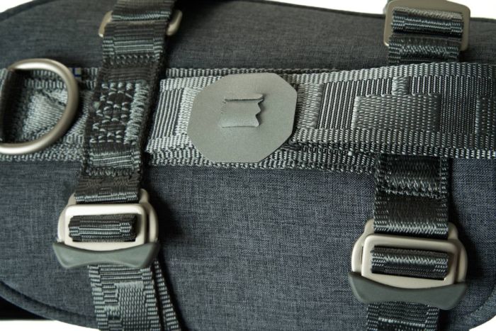 Шлейка для подорожей для собак Hurtta Travel ECO 0-5 кг Сірий