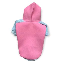 Пінк толстовка для собак DogLove рожева L