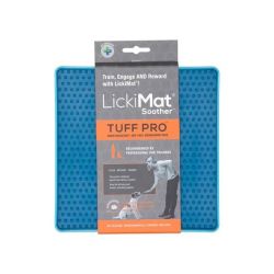 Лизальний килимок антистрес для собак LickiMat Soother PRO Tuff Turquoise тверда основа