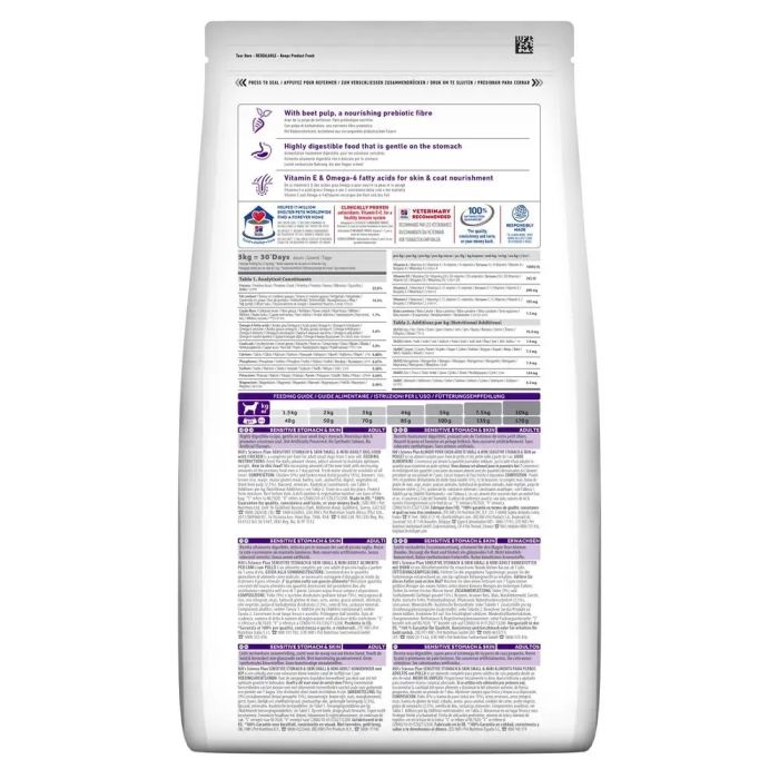 Hills (Хіллс) Sensitive Stomach  Skin Small  Mini 1,5 кг - сухий корм для собак маленьких порід з чутливим травленням 