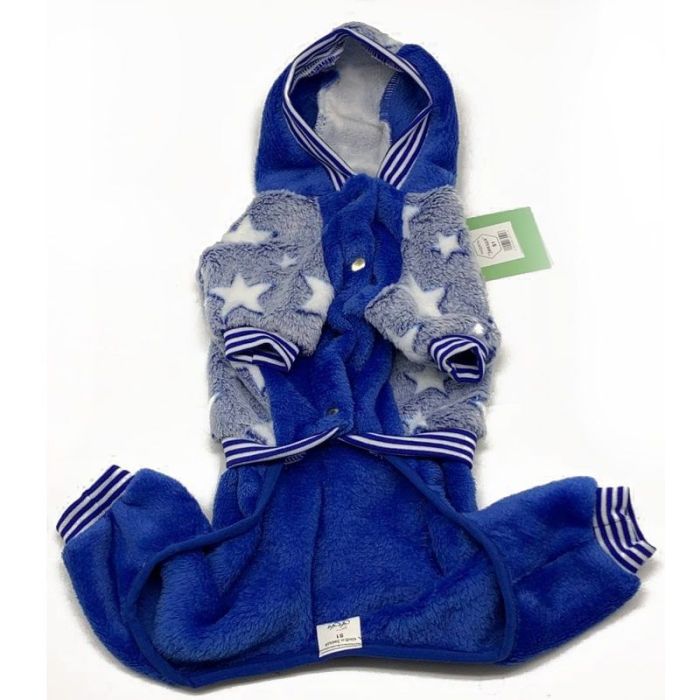 Зірка комбінезон для собак хлопчиків махра S1