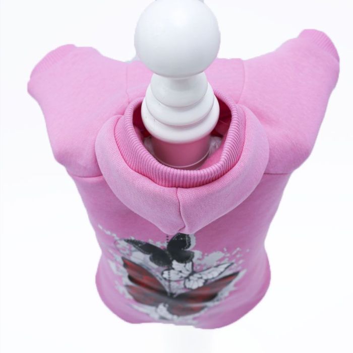 Метелик світшот для собак дівчаток трикотаж на флісі S