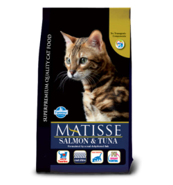 Сухий корм Farmina Matisse Neutered Salmon для стерилізованих котів, з лососем, 400 г  Фарміна кет сух MATISSE SALMON  TUNA з лососем та тунцем 400 г 16119