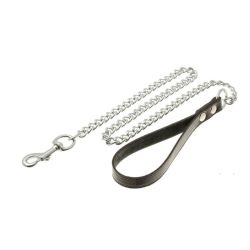 Повідець ланцюжок з нейлоновою ручкою Довжина 110 см Довжина 3,5 мм
