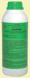 Альбувір противірусний препарат для тварин 0,250 мл