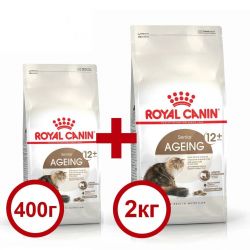Акція сухий корм Royal Canin Ageing +12 2кг + 400г в подарунок 