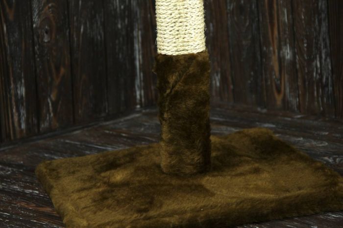 Когтеточка Гном, сизаль 37  37,см Сірий