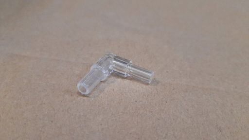 Зєднувач кутовий для шланга 4 мм, TL-1, набір 10 шт 