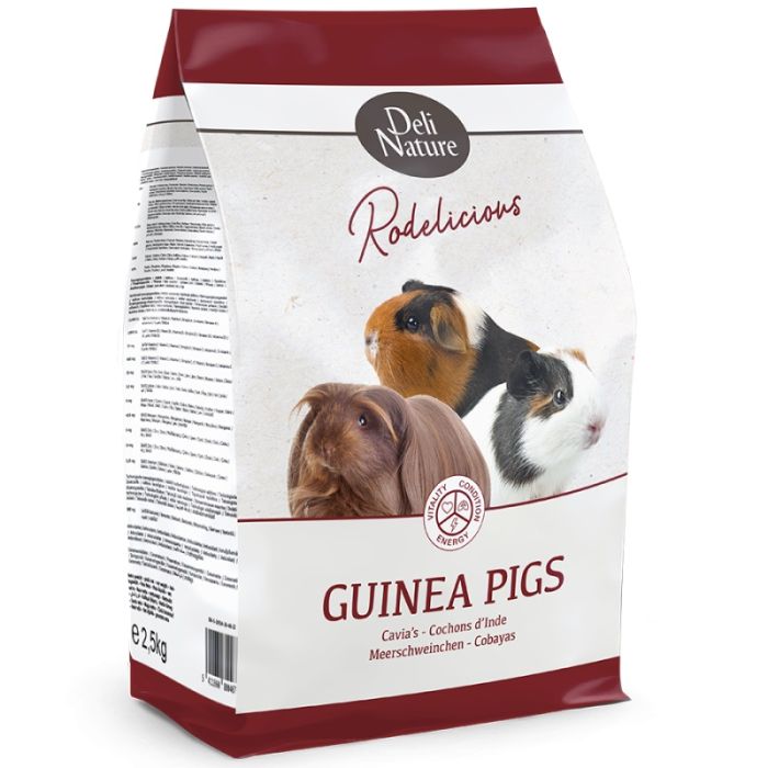 Корм Deli Nature Guinea-Pigs Rodelicious для морских свинок. 0,75 кг.