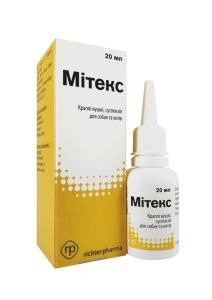 Мітекс-суспензія для вух 20мл 1 шт