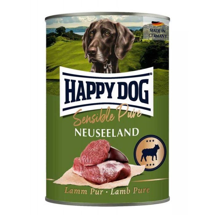 Happy Dog Sens Pure Pure Lamm Вологий корм для собак з ягням 800гр