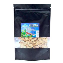 Корм для риб Креветка 4шт. х30г пластикова упаковка Фауна 