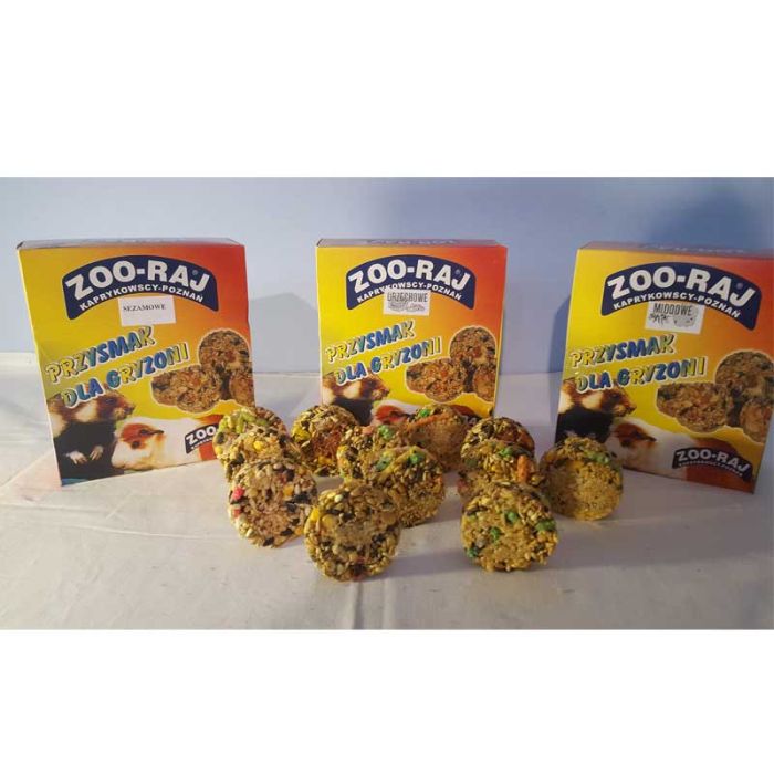 Кружечки для гризунів кольорові Zooraj 500г