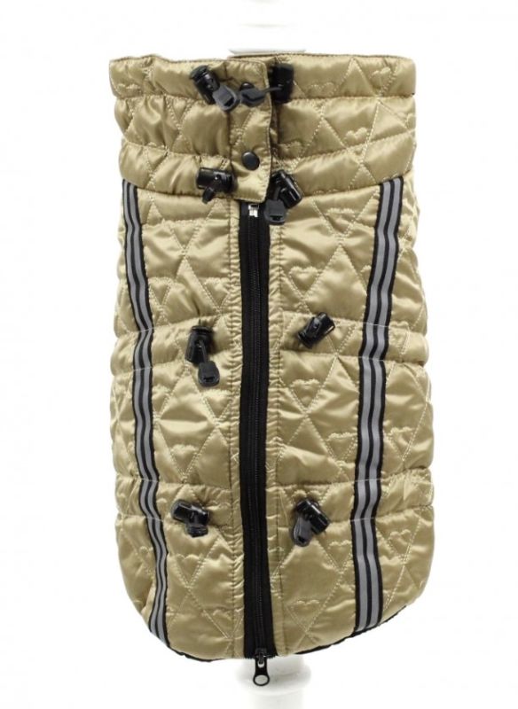 Жилет Бетсі стьогана плащівка золото (дівчинка) XXL