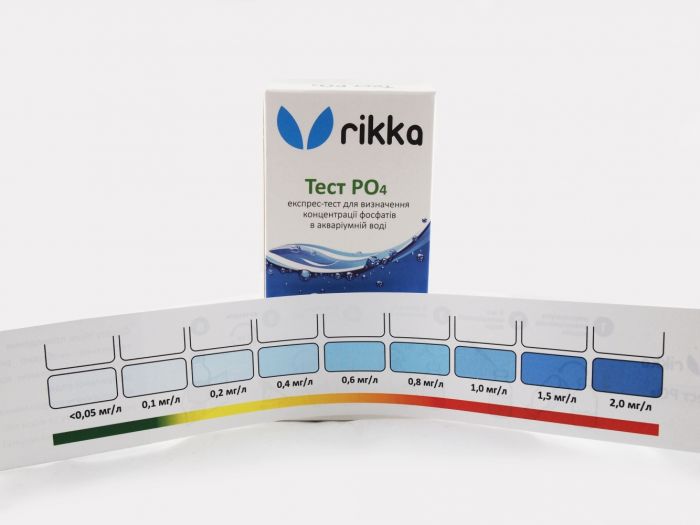 Тест PO4-тест для вимірювання рівня фосфатів у воді Тест PO4 (фосфати)