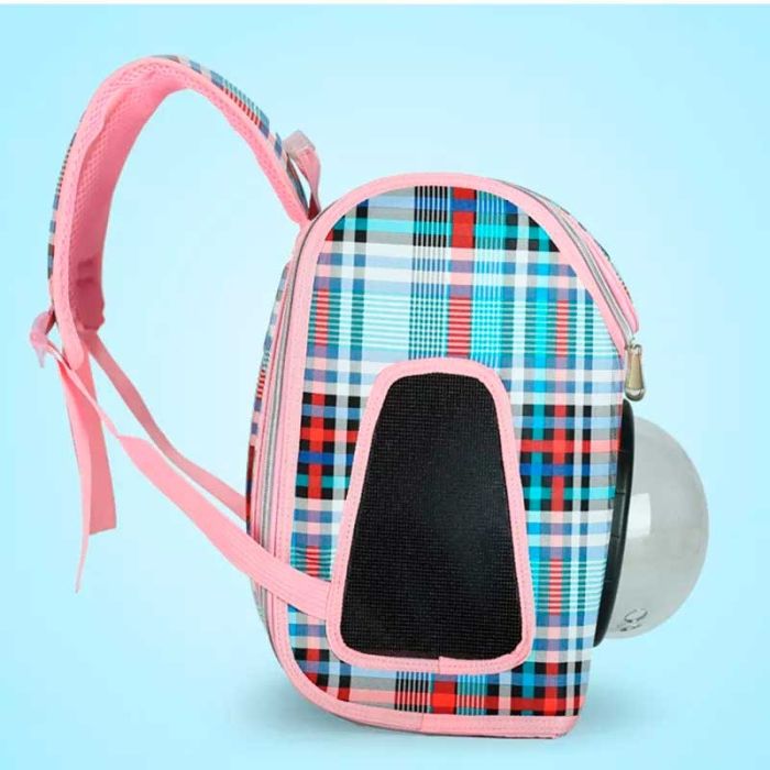 Рюкзак Квадрат з ілюмінатором тканина клітка 303720 см 