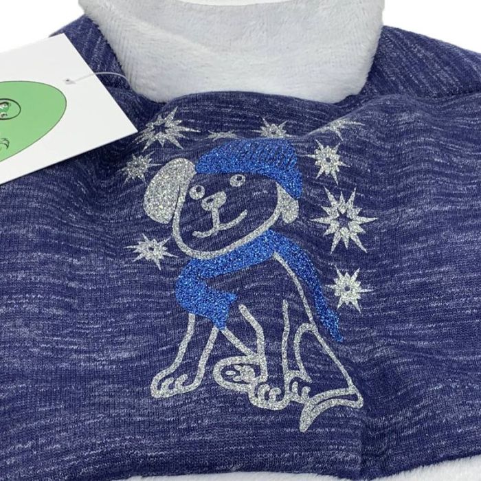 Снупі комбінезон для собак хлопчиків трикотаж на хутрі М 