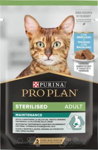 Purina Pro Plan Sterilised Вологий корм для стерилізованих котів із тріскою 75 г 