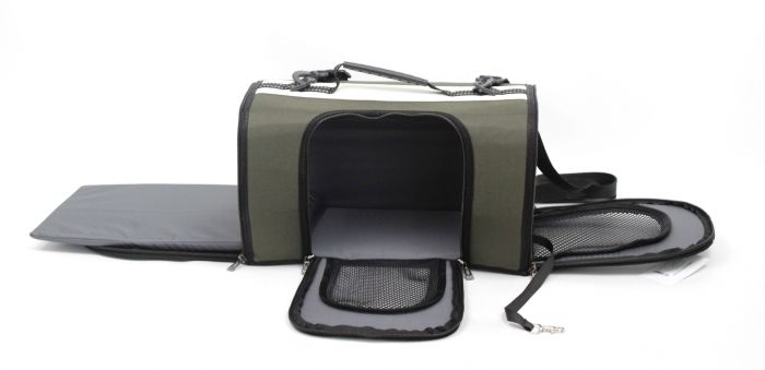 Сумка-тунель Марті хакі 47х32х29 см