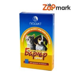 Барєр супер-краплі від бліх і кліщів для собак для цуценят і кошенят