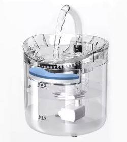 Автопоїлка-фонтан usb Прозора 1,8л 171716 см. 