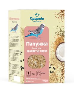 Папужка КОКОС 575гр, Природа