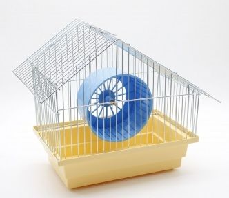 Клітка для гризунів Хатинка, Лорі 280180290 мм Цинк