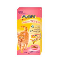 Вершкові ласощі MultiFit з лососем, 7х15 г 