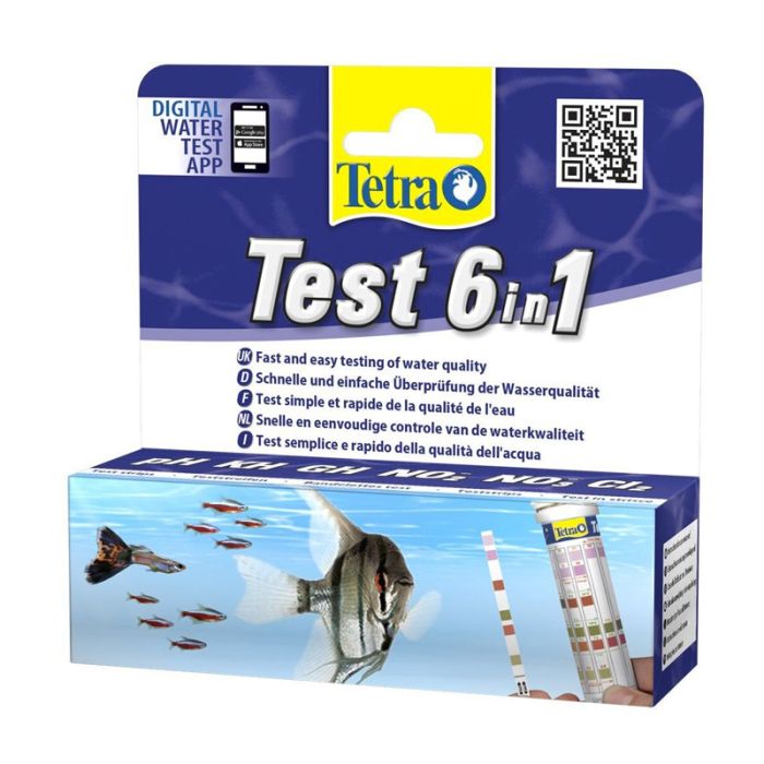Tetra Набір для догляду за акваріумом з Tetra Test 6в1 7022021 