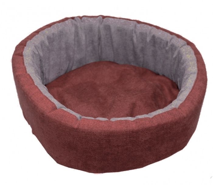 Лежак для тварин Преміум антикоготь  6 6817 см Бордо