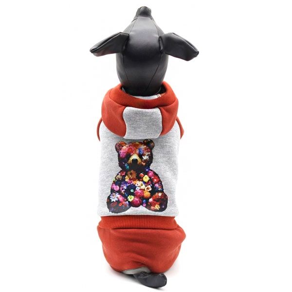 Костюм Меланія ведмедик трикотаж на флісі (дівчинка) S2