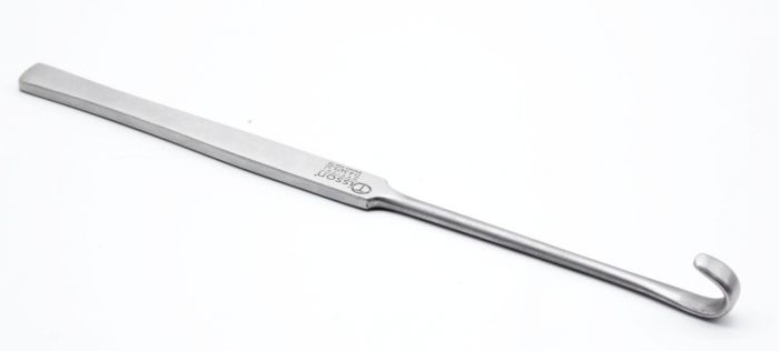 Гачок кастраційний прямий 20 см 