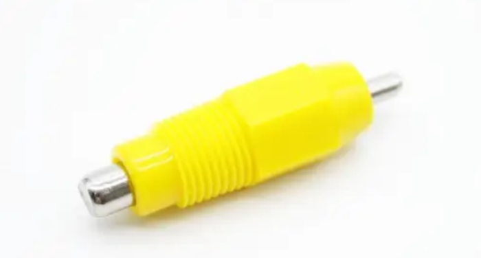 Напувалка ніпельна   для птиці та дрібної худоби для автоматичного поїння. 360 водосток 60-80млхв ЖОВТА