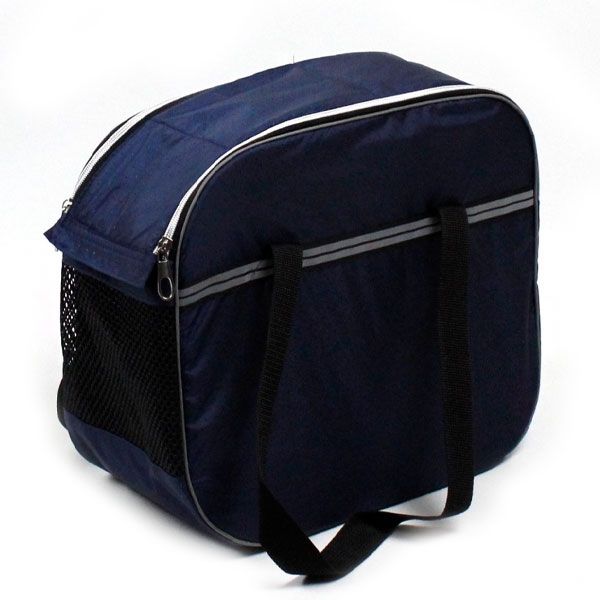 Сумка Адель синя, 34х30х17 см 