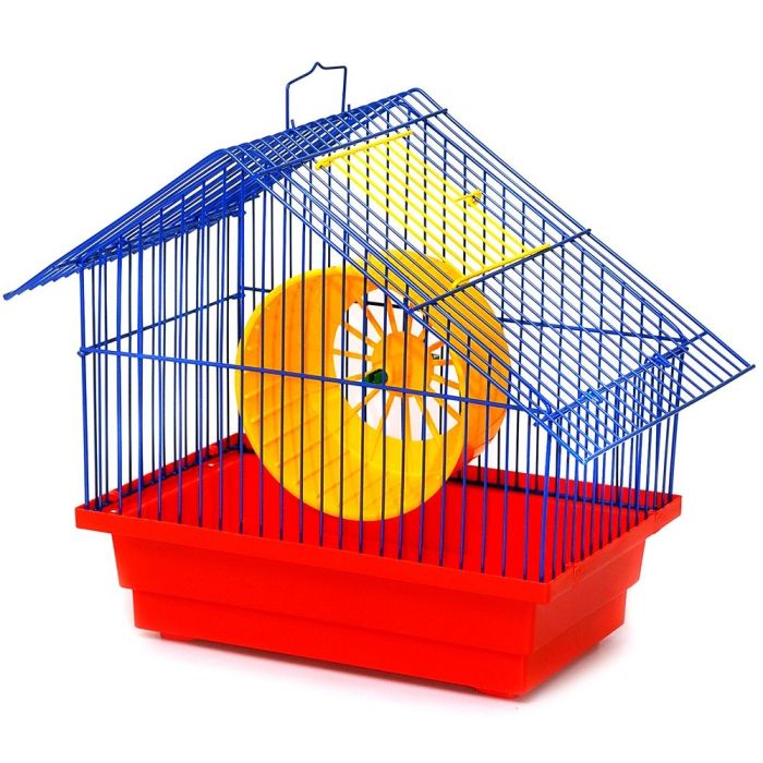 Клітка для гризунів Хатинка, Лорі 280180290 мм Цинк