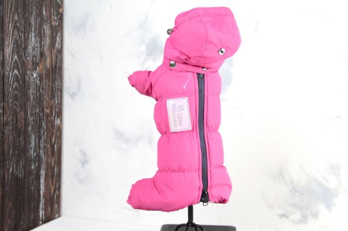 Мадам комбінезон для собак дівчаток на силіконі хутро S