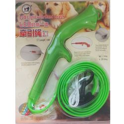 Повідець плоский світловий 1,5 м CTY-016 Зелений