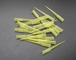 Накінечник універсальний тип Гільсона. 200 мкл. Жовтий.