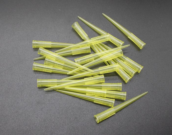 Накінечник універсальний тип Гільсона. 200 мкл. Жовтий.