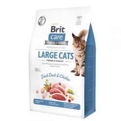 Brit Care Cat Grain-Free Large Cats Power and Vitality сухий корм для кішок великих порід 2 кг
