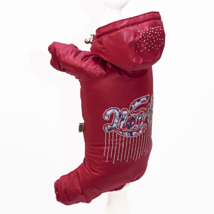 Нью Йорк комбінезон для собак дівчаток на силіконі S1