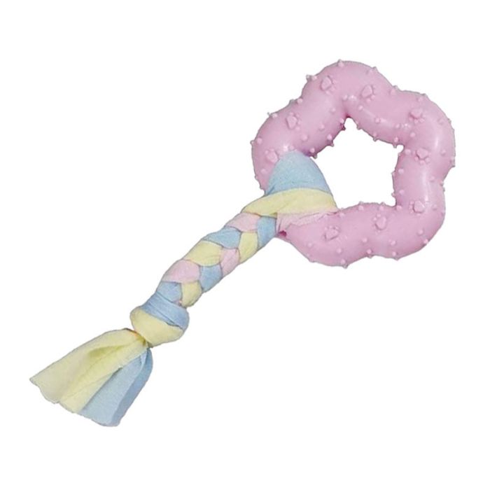 Зірочка лита з елементами тканини 7 см SL119 