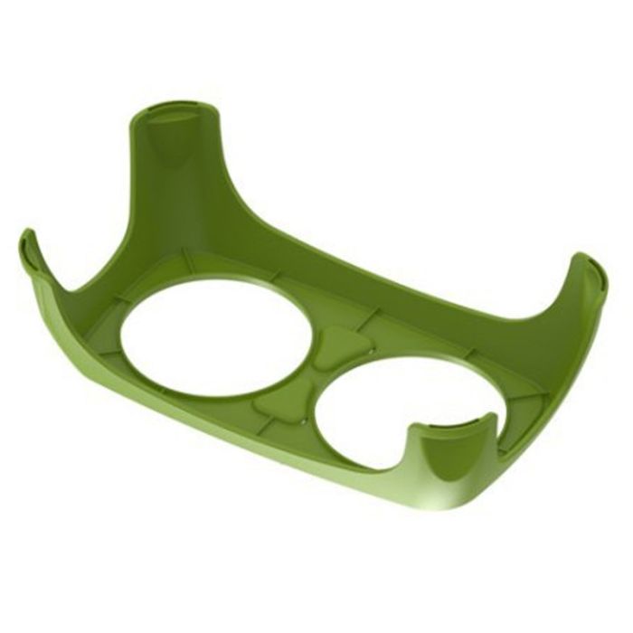 Бар Столик пластик з 2 металевими мисками L 600мл