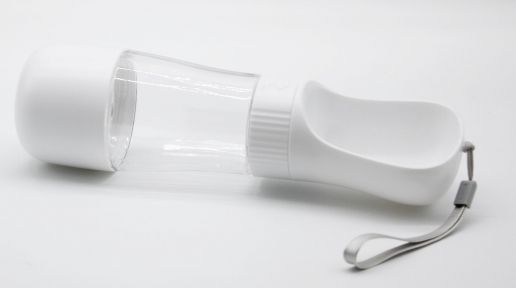 Поїлка Дорожня з контейнером, 320 мл белый