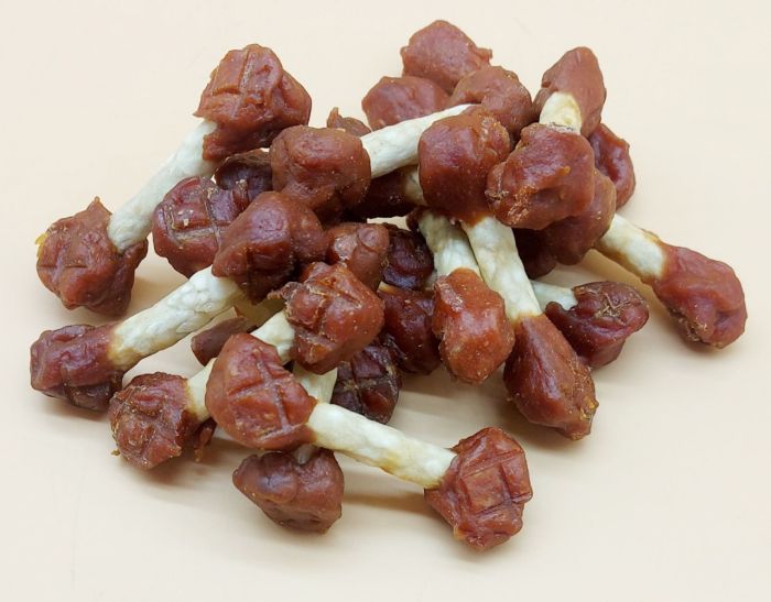 Гантельки з мясом качки на кістці 200гр 6см RM039S 